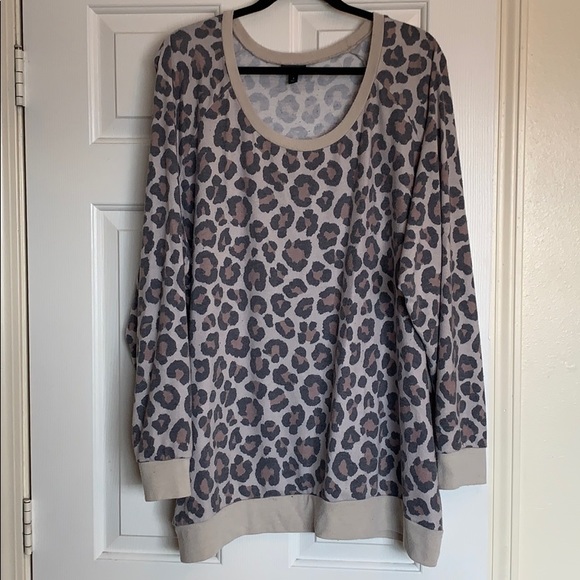 torrid Sweaters - Torrid leopard print sweater